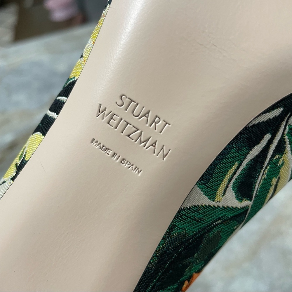 NEW Stuart Weitzman Botanica Mira Mule Women’s 8.5 - Picture 2 of 14